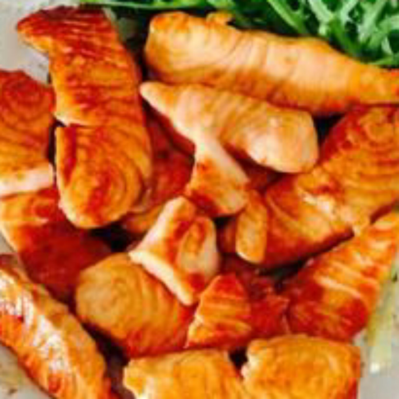 无油香煎三文鱼