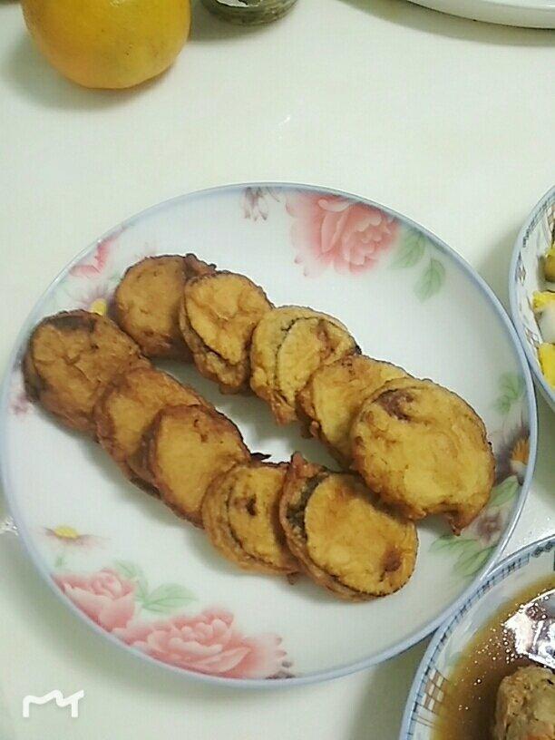 香炸茄盒-家乡的味道 Stuffed Fried Eggplant with Pork