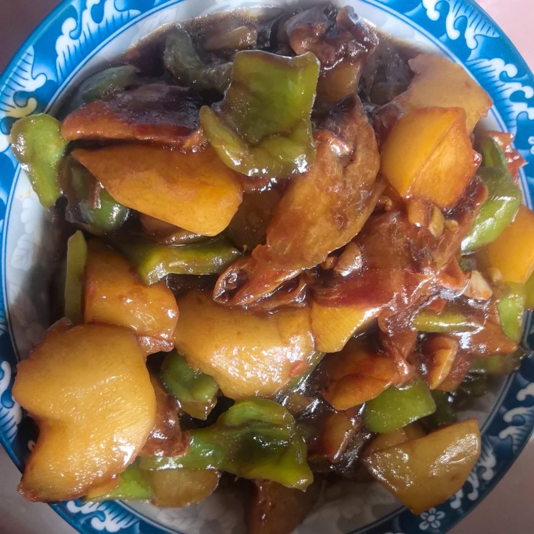 超级下饭的地三鲜