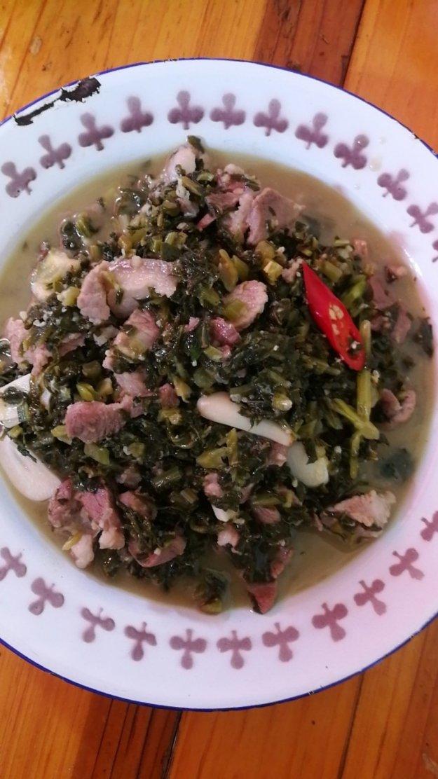 水腌菜炒肉