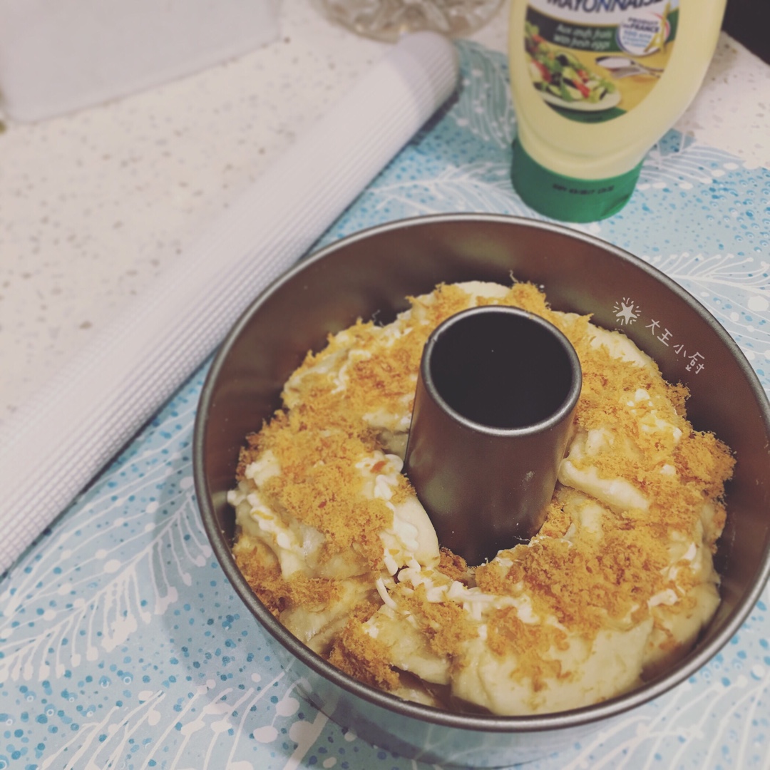 肉松手撕面包—超软会爆浆的面包哟