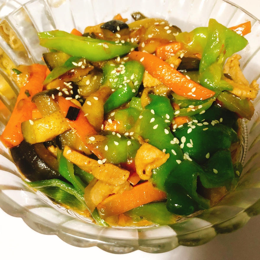 酱扒茄条