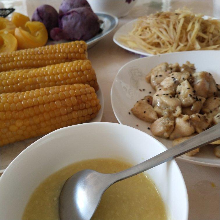 孜然鸡肉粒