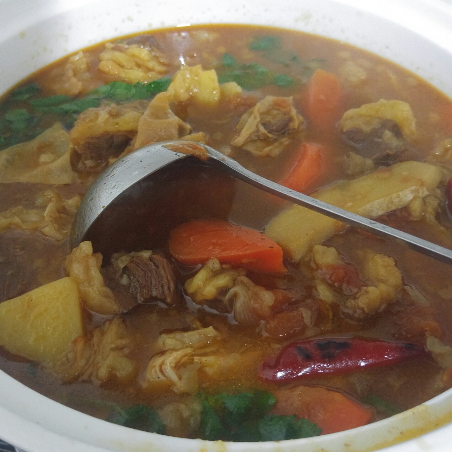 胡萝卜土豆烧牛腩