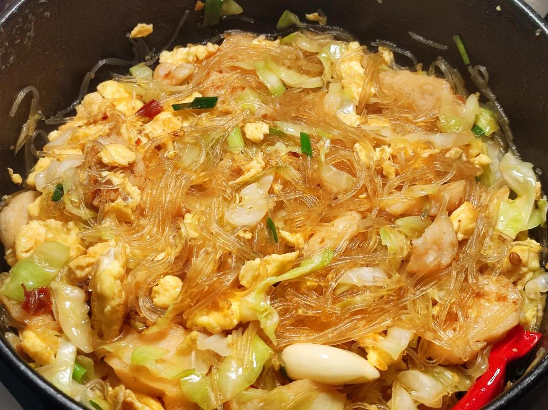 包菜粉丝（粉丝炒包菜）