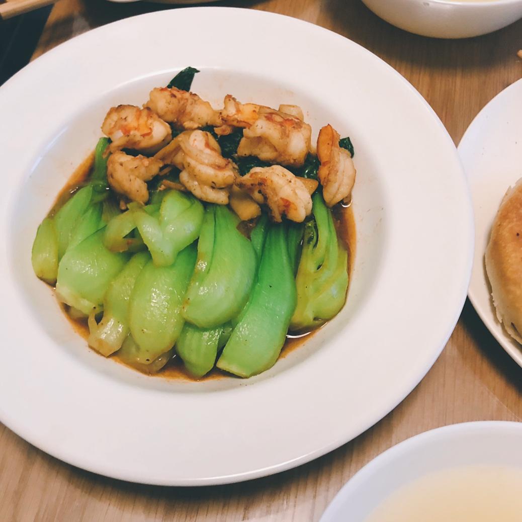 夏日减肥爽口油菜虾仁🍤