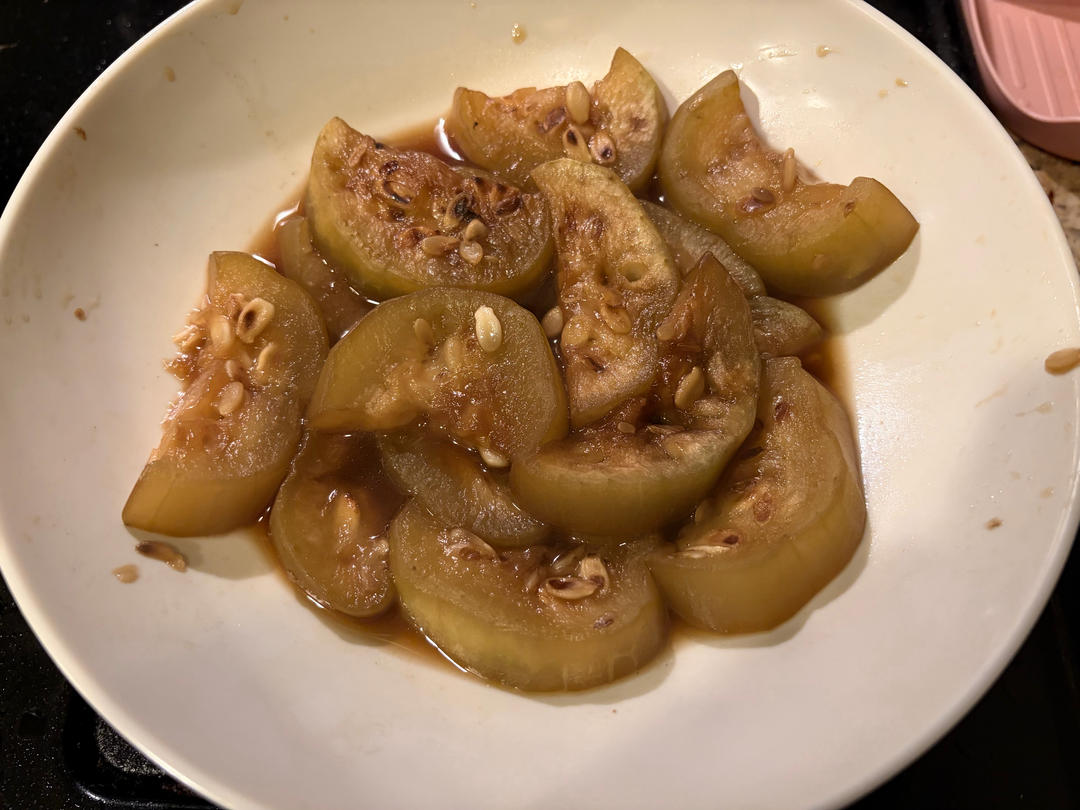 酱油煮瓠瓜