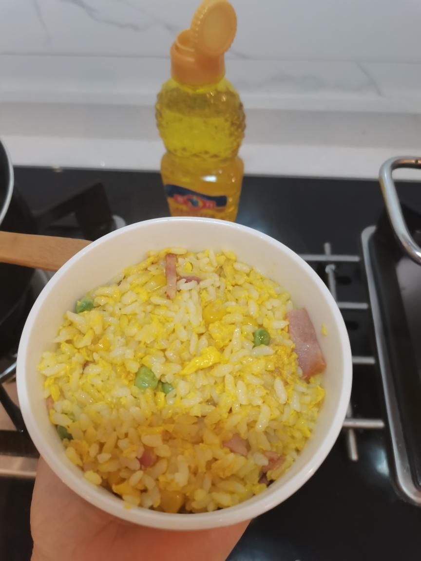 简单蛋炒饭的做法