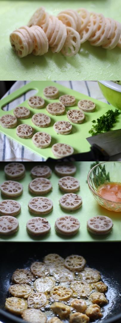 虾仁藕饼（减脂餐）