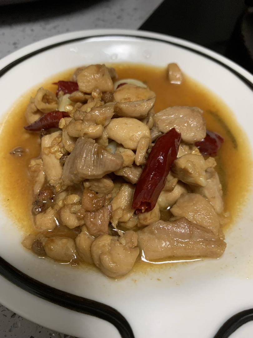 简学零失误的爆炒鸡腿肉丁