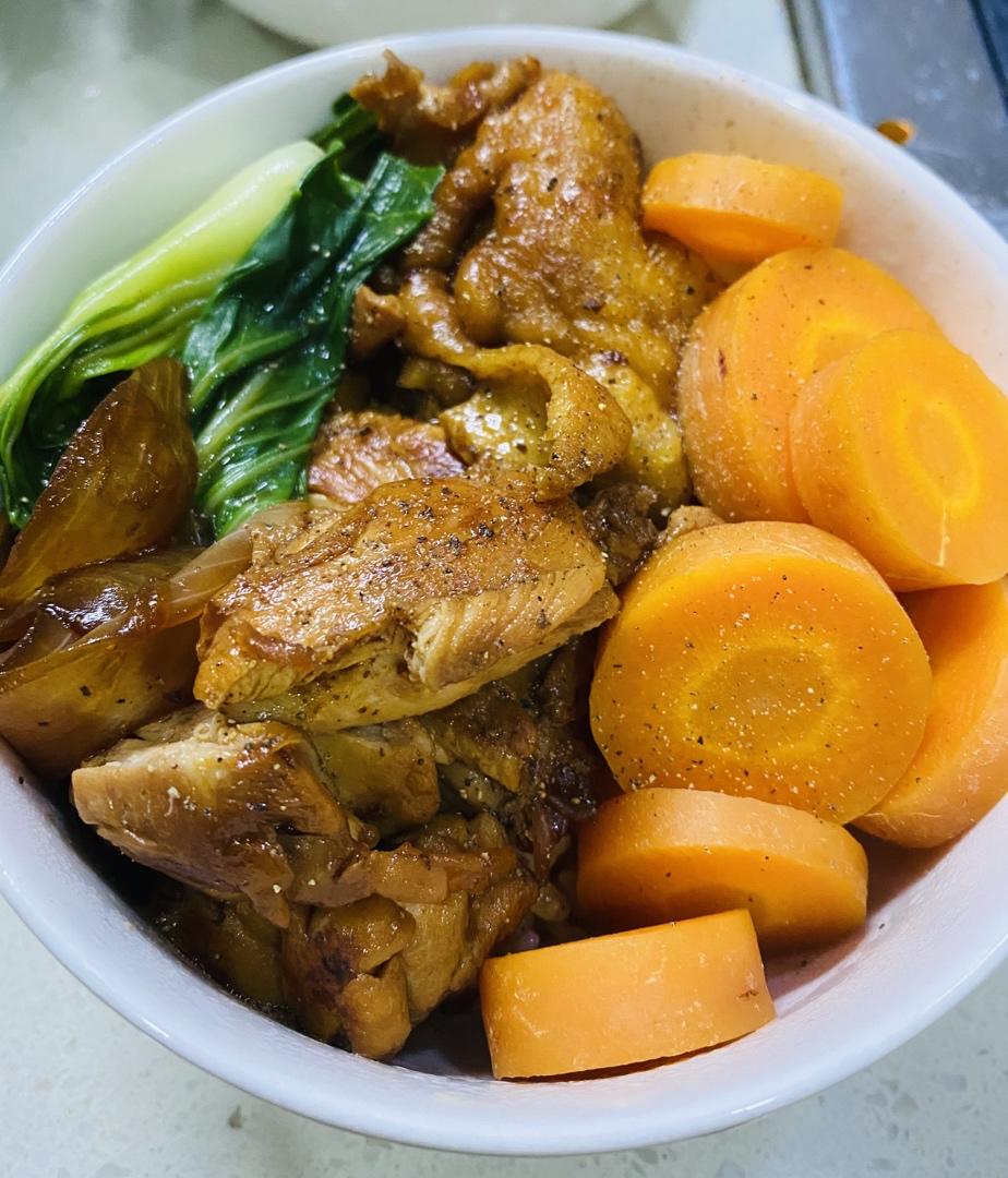 好吃的吉野家煎鸡腿🍗