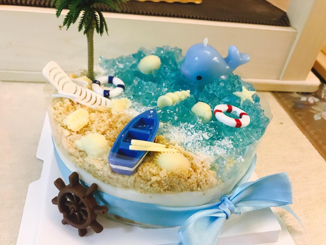 海洋酸奶慕斯蛋糕