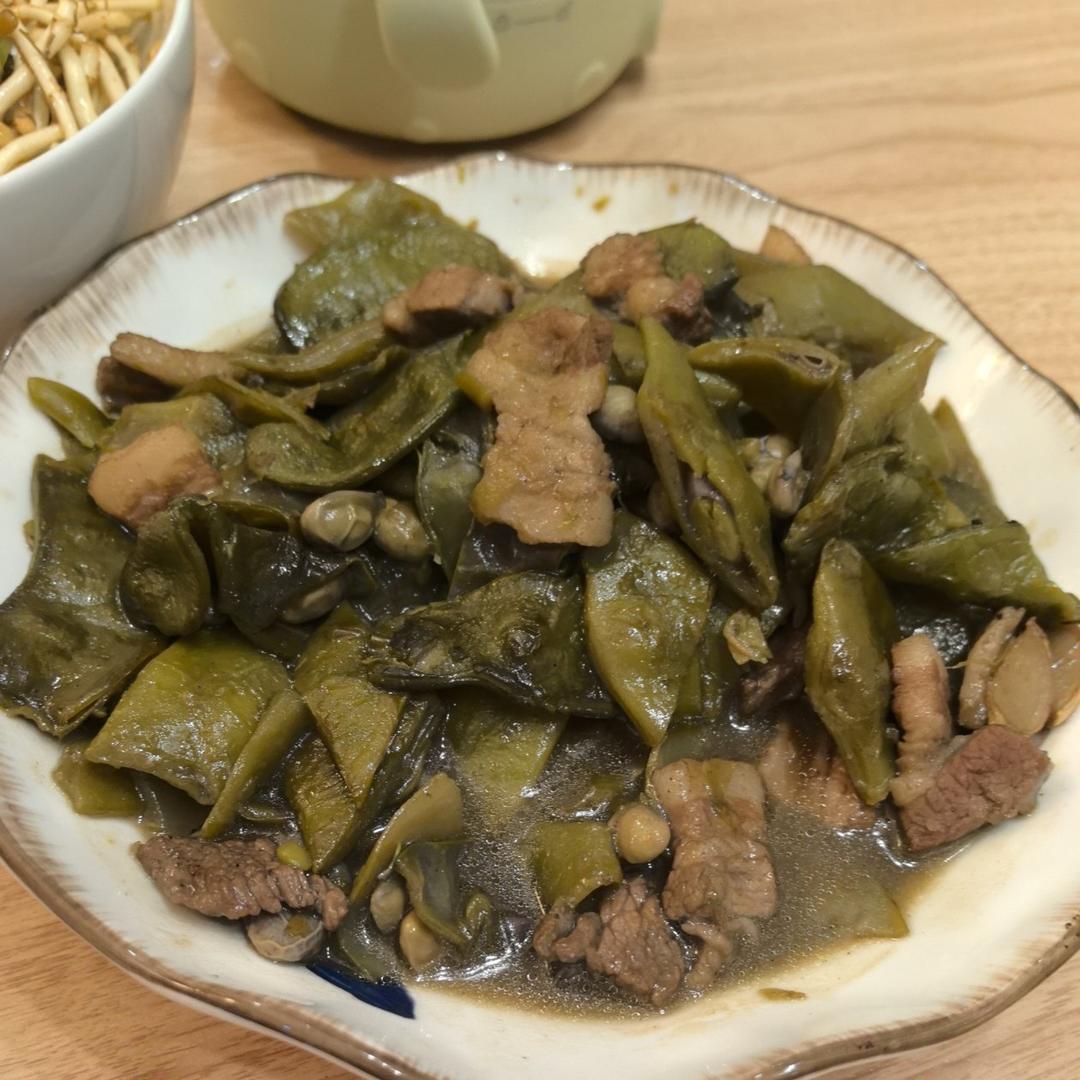 扁豆烧肉