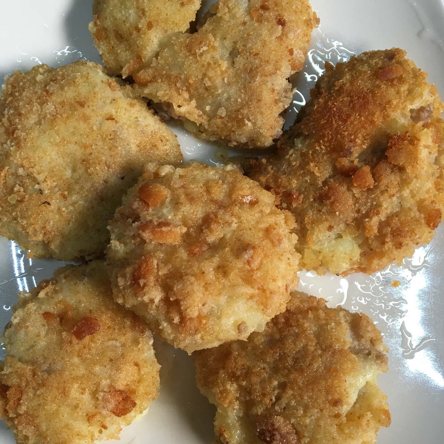 可乐饼 （肉末洋葱土豆饼）