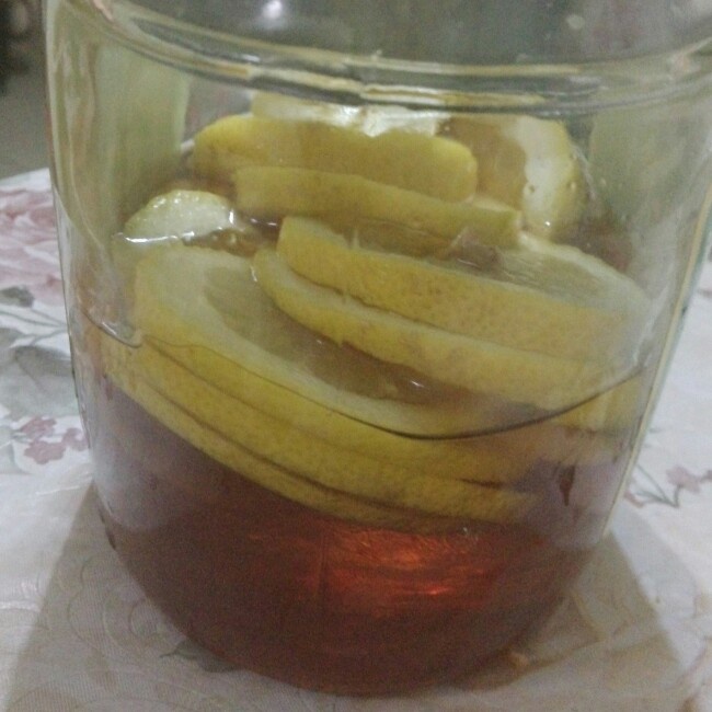 柠檬蜂蜜水