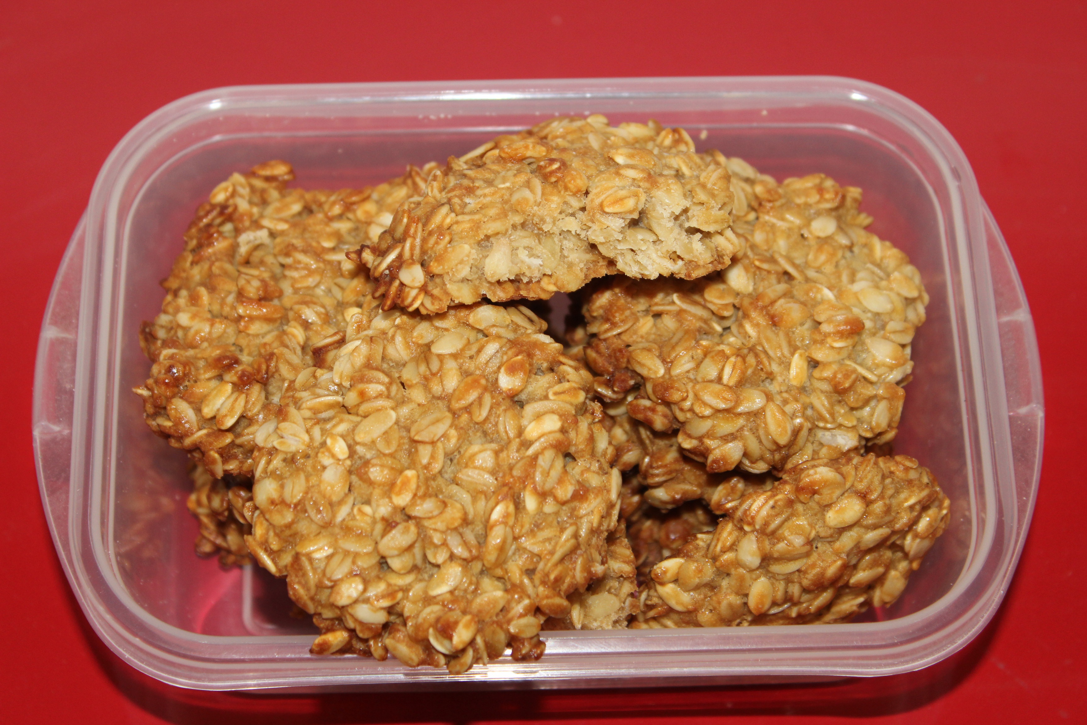 蜂蜜燕麦饼干