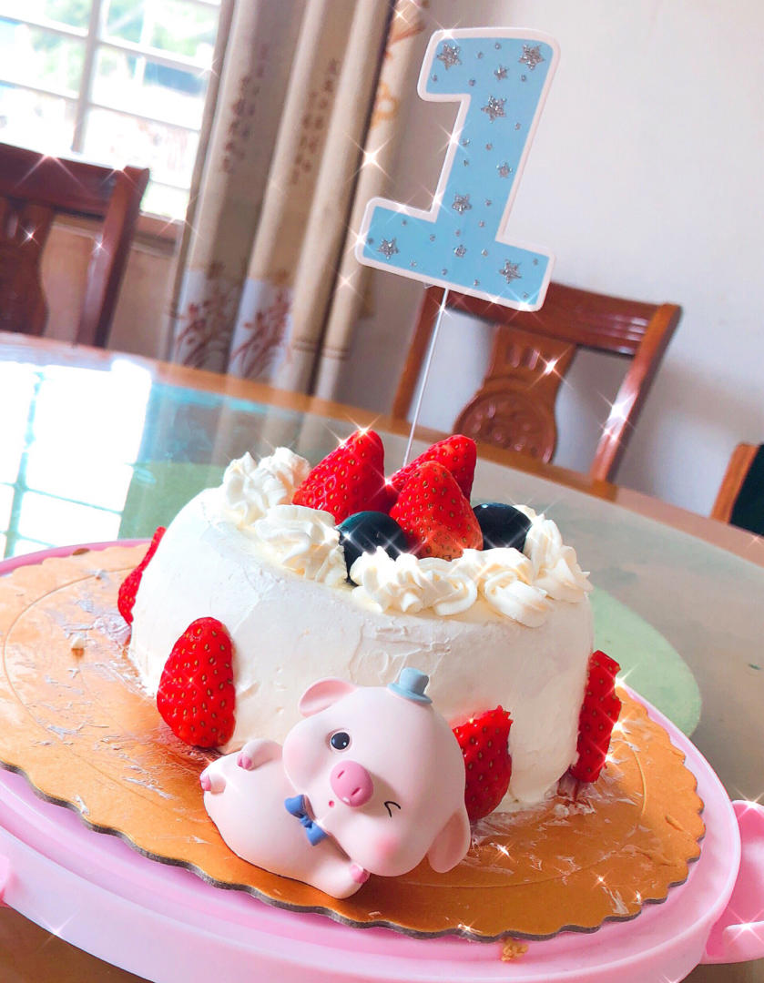 超级简单的味多美同款生日蛋糕（6寸），新手也能高度还原