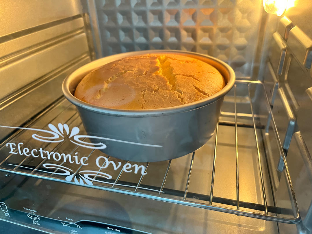 🍼好吃不胖—无油无水酸奶戚风蛋糕