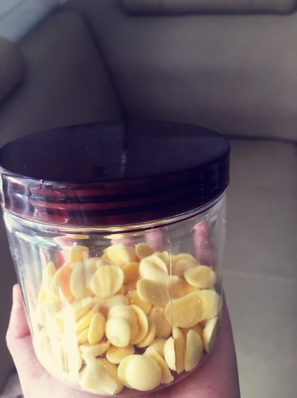 入口即化的无添加蛋黄溶豆