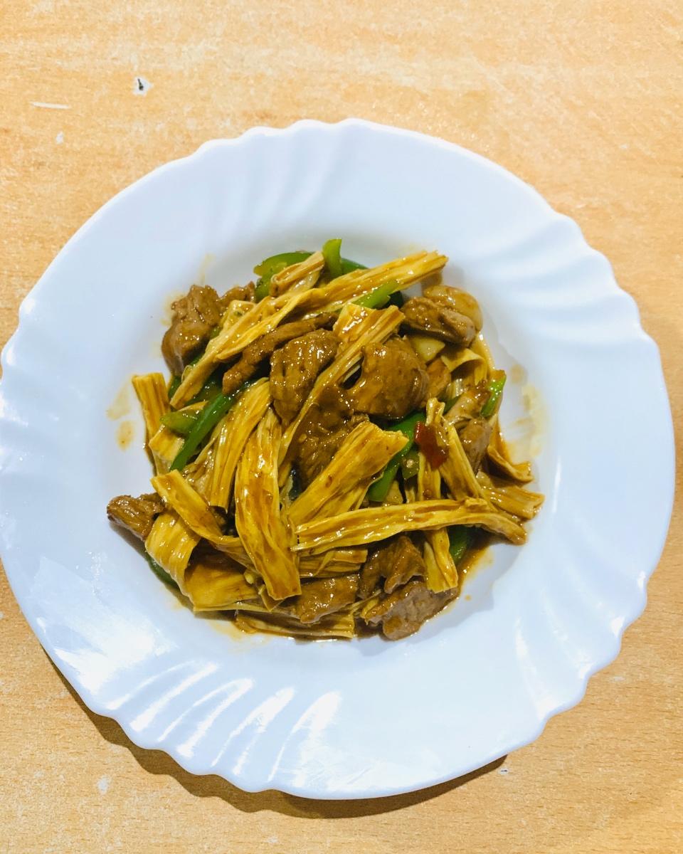 腐竹烧肉