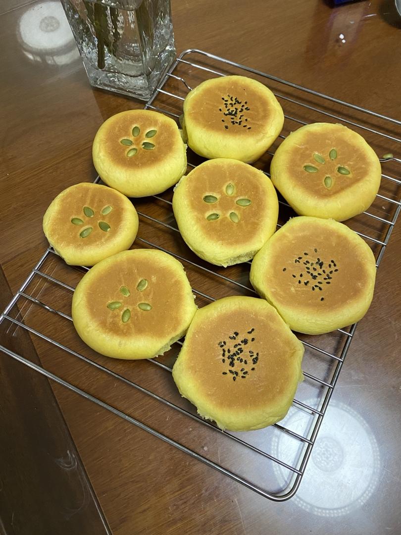 日式南瓜红豆包