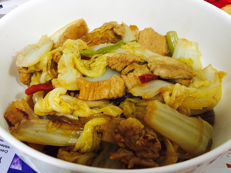 白菜炖粉条