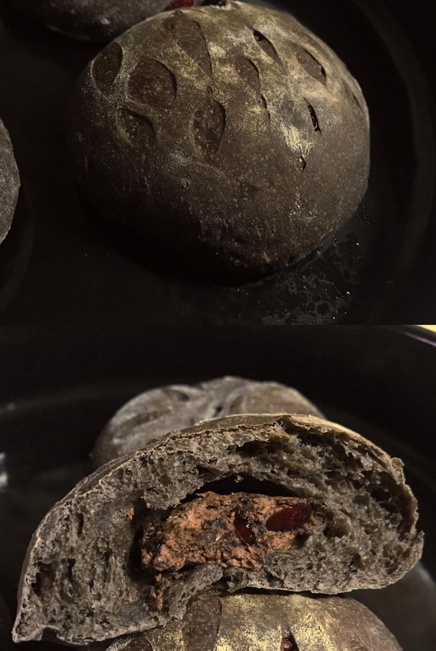 巧克力蔓越莓软欧 Rano Bread