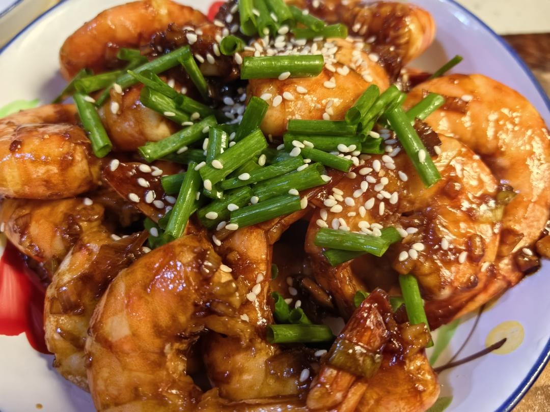 家庭版油焖大虾