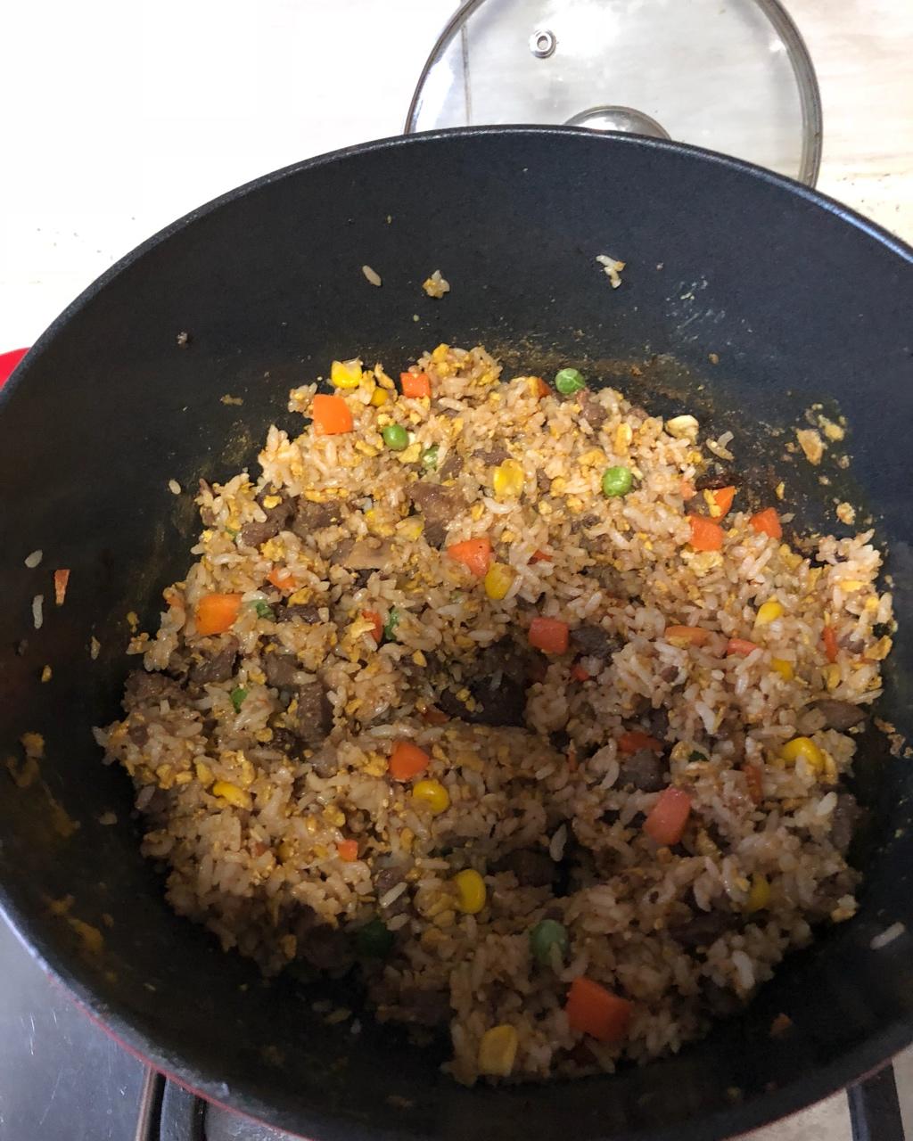 牛肉炒饭