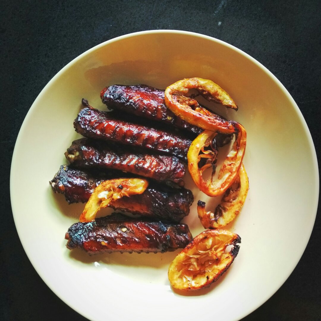 入手烤箱第一道菜--DIY孜然烤鸡翅