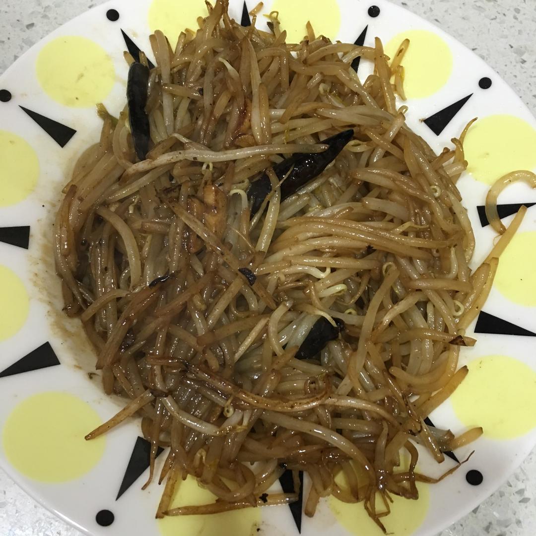 素炒豆芽（东北版）