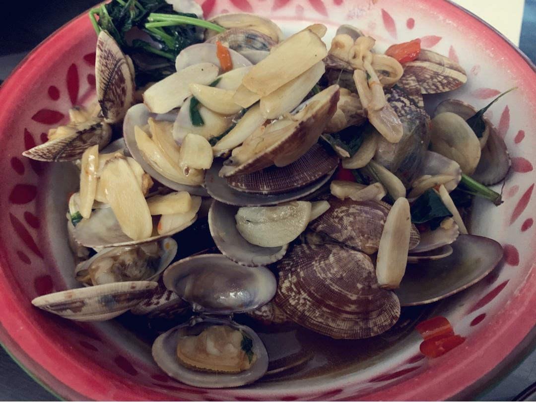 辣炒花蛤