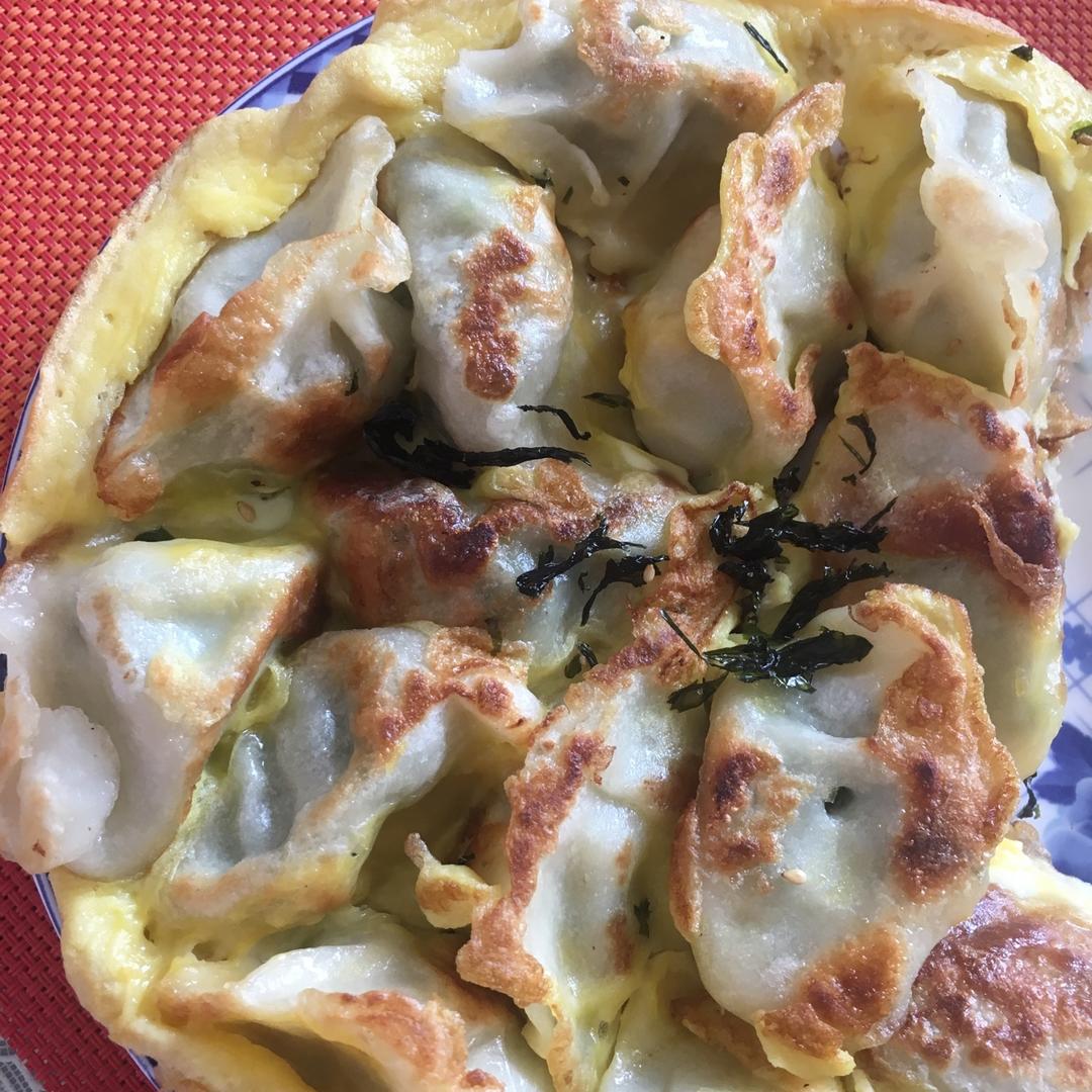 懒人快手抱蛋煎饺