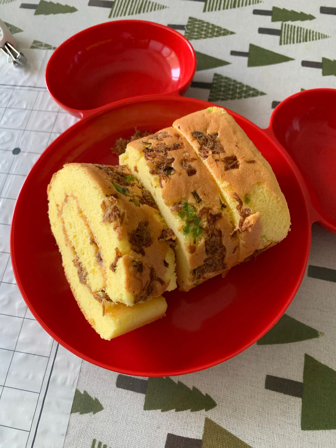 蛋糕卷，肉松蛋糕卷，网红贝贝肉松卷