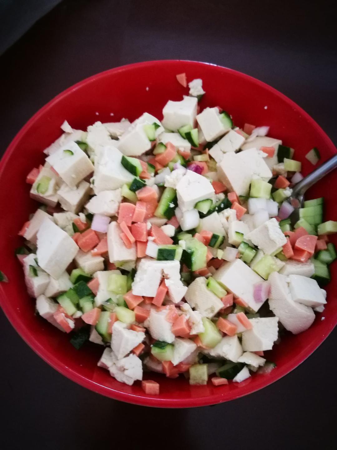 凉拌豆腐