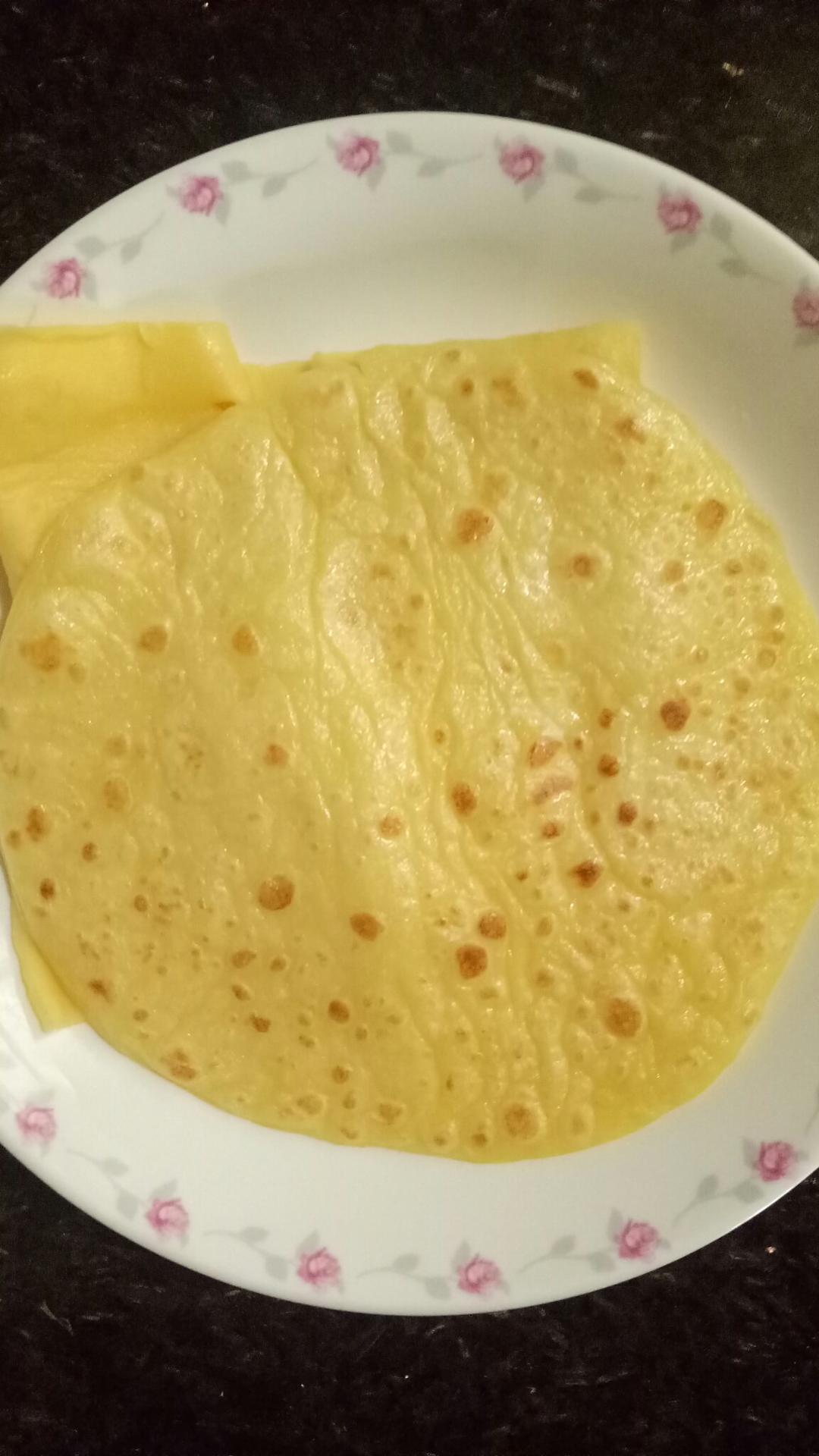 快手早餐-鸡蛋甜面饼