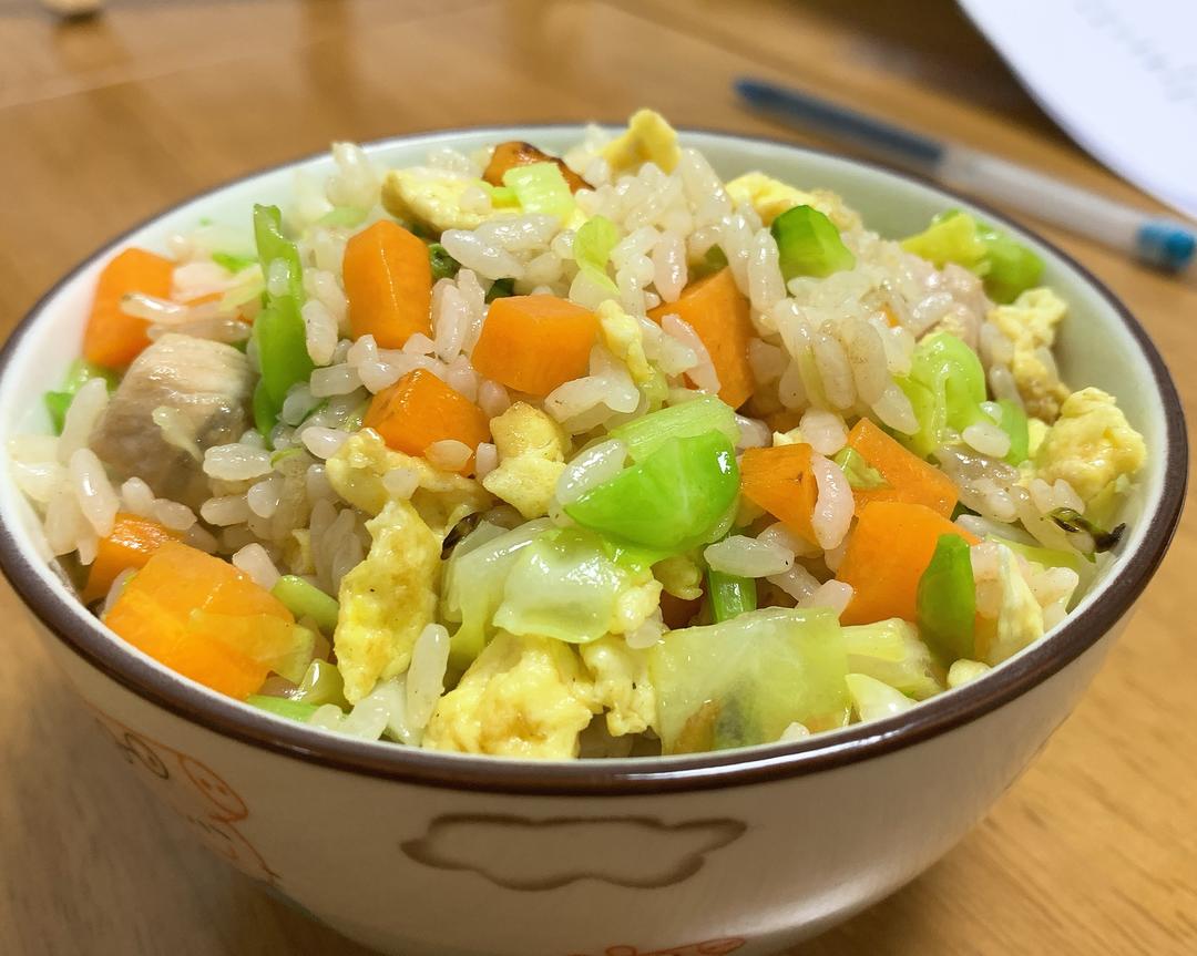 蛋炒饭｜家常版芦蒲肉饭