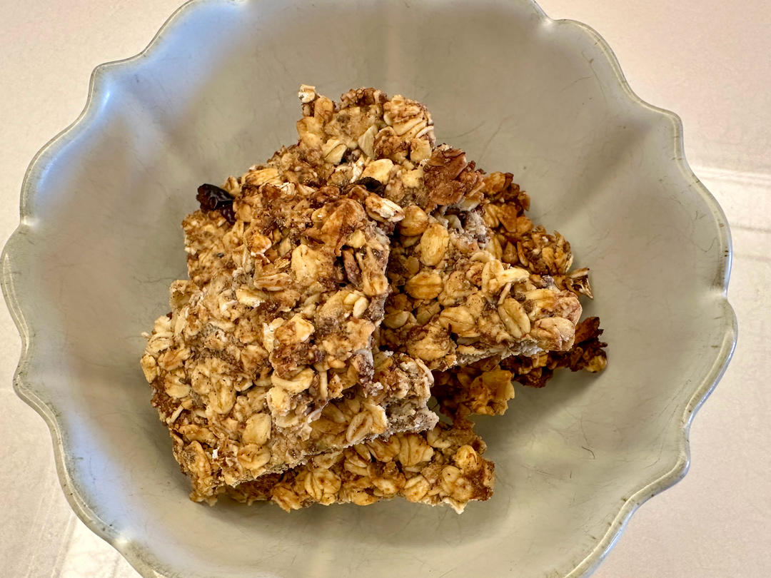 香蕉燕麥能量棒（無麩質、純素）