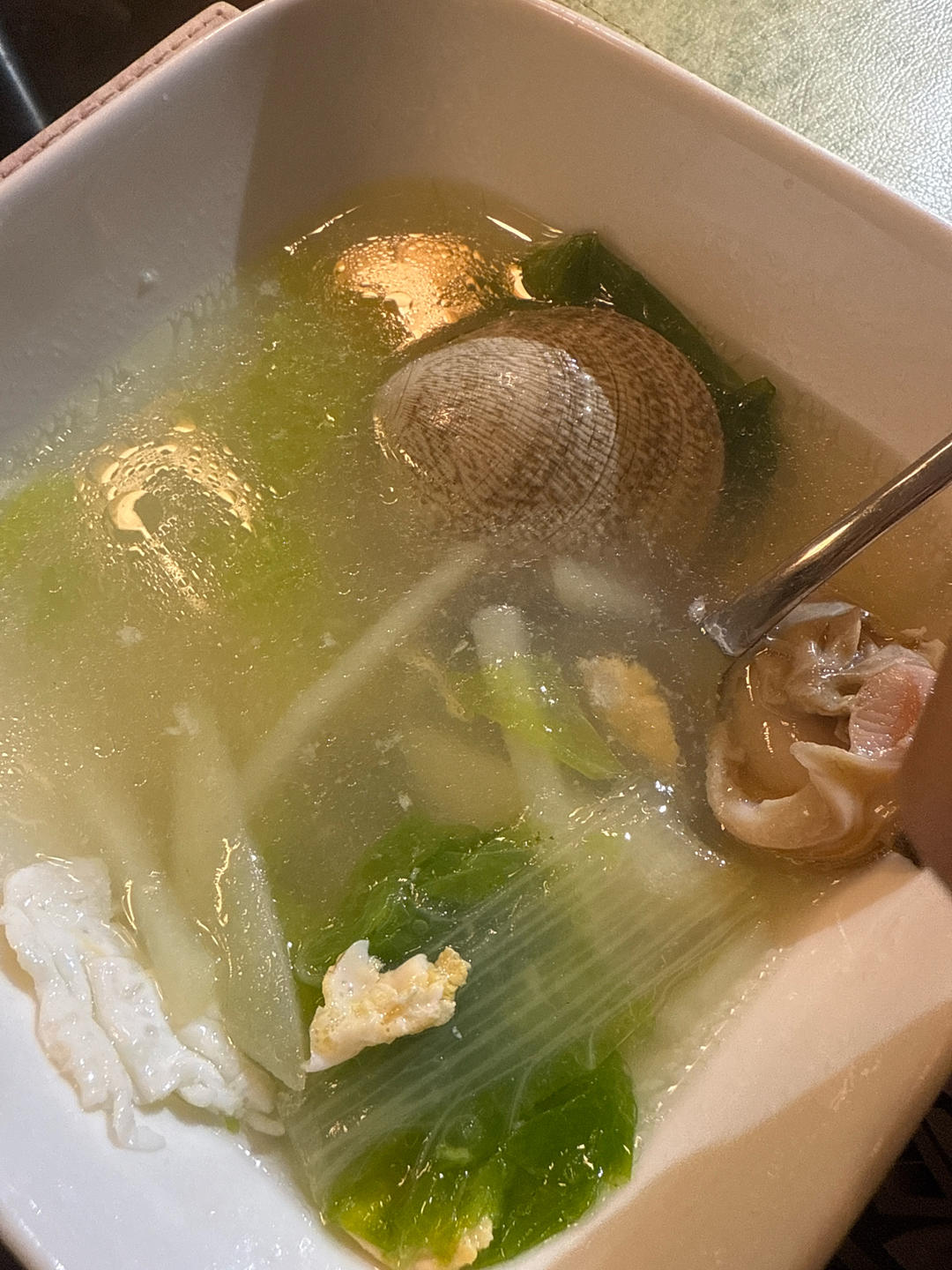 全宇宙最好吃的小白菜土豆鸡蛋汤不接受反驳