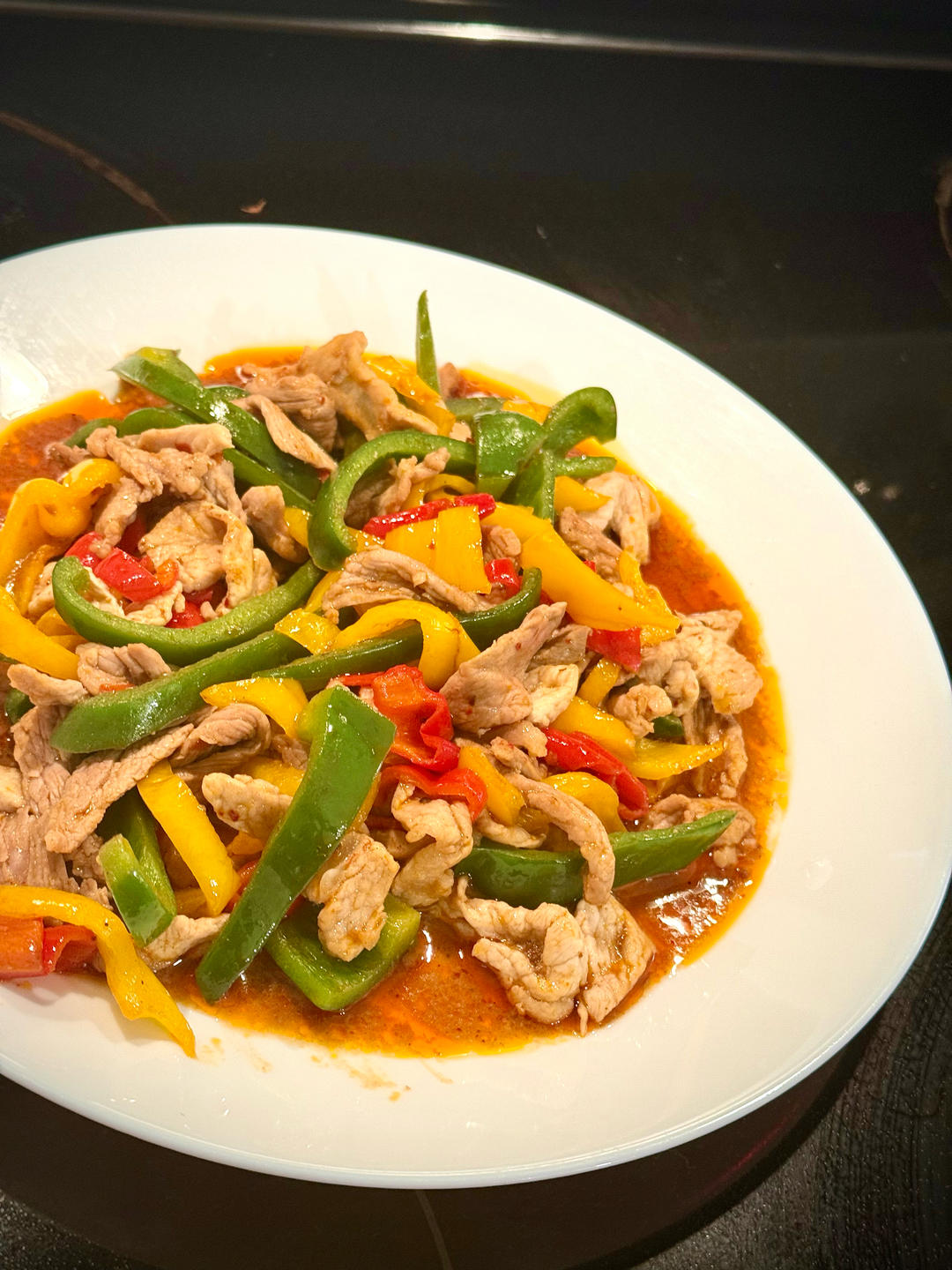 辣椒炒肉片