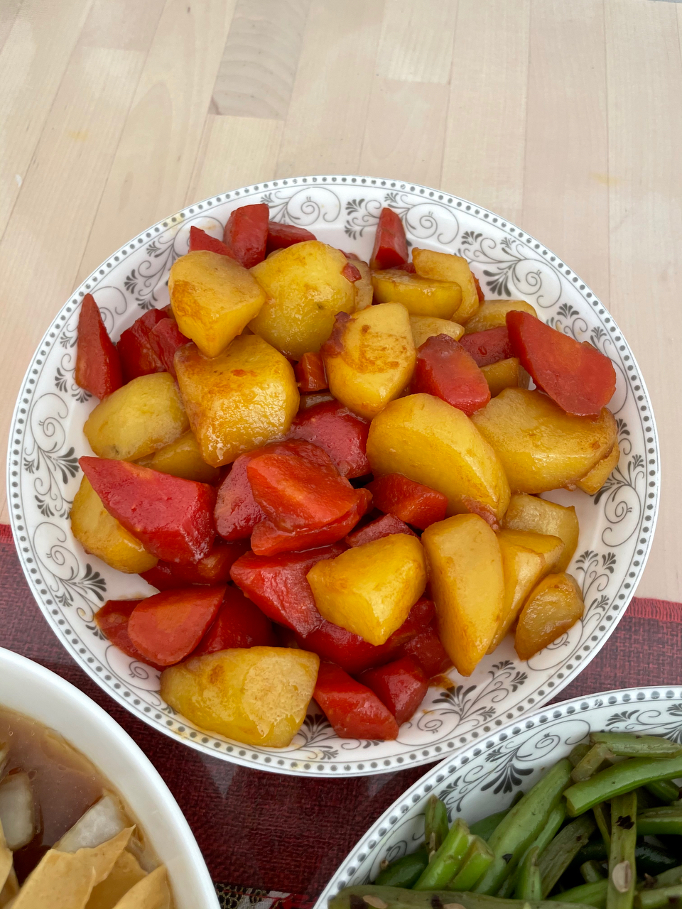 红烧胡萝卜土豆