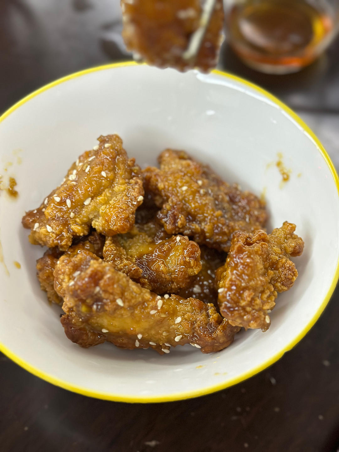 韩式炸鸡之酱油蜂蜜炸鸡🍯.好吃到词穷