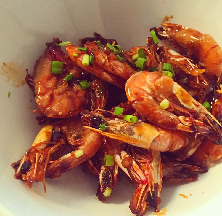 红烧基围虾