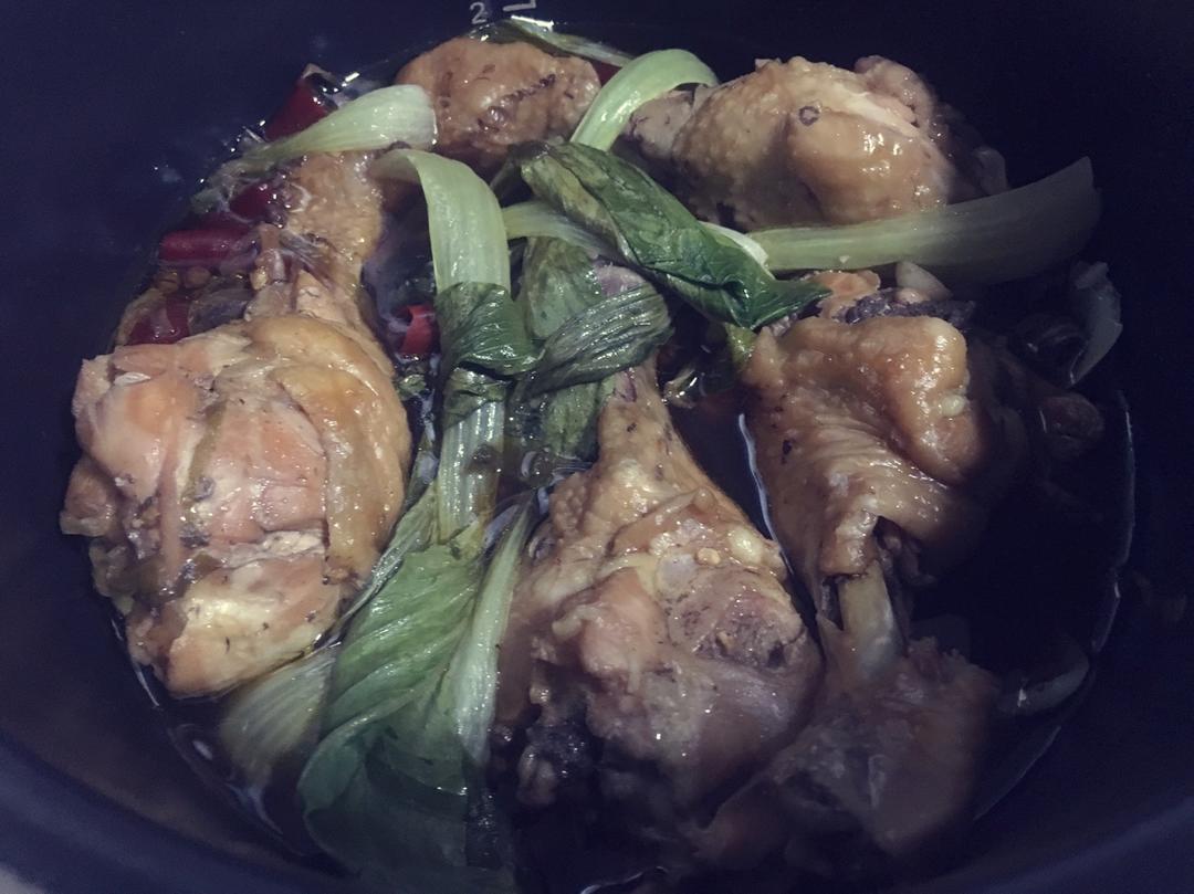 懒人电饭煲鸡腿