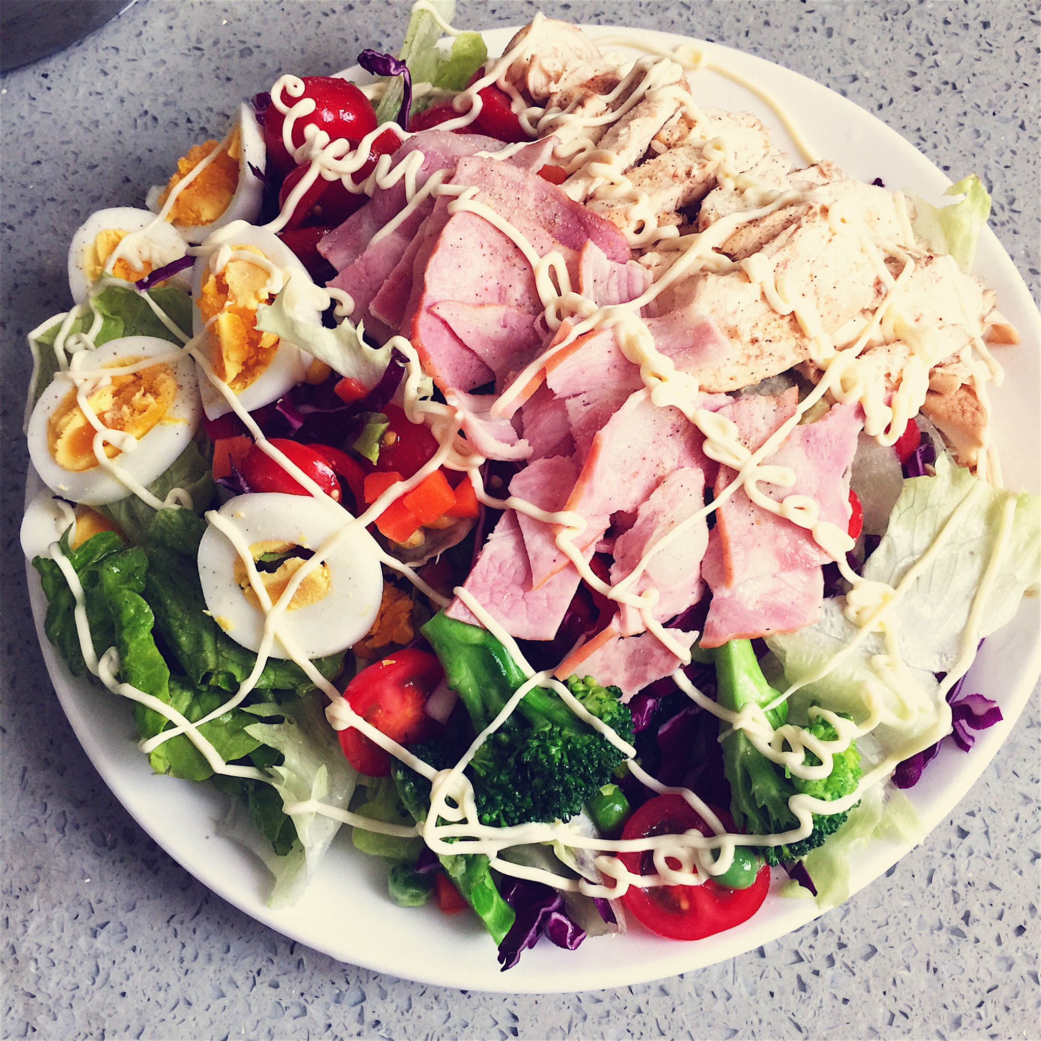 【减脂小厨房】鲜蔬鸡肉沙拉