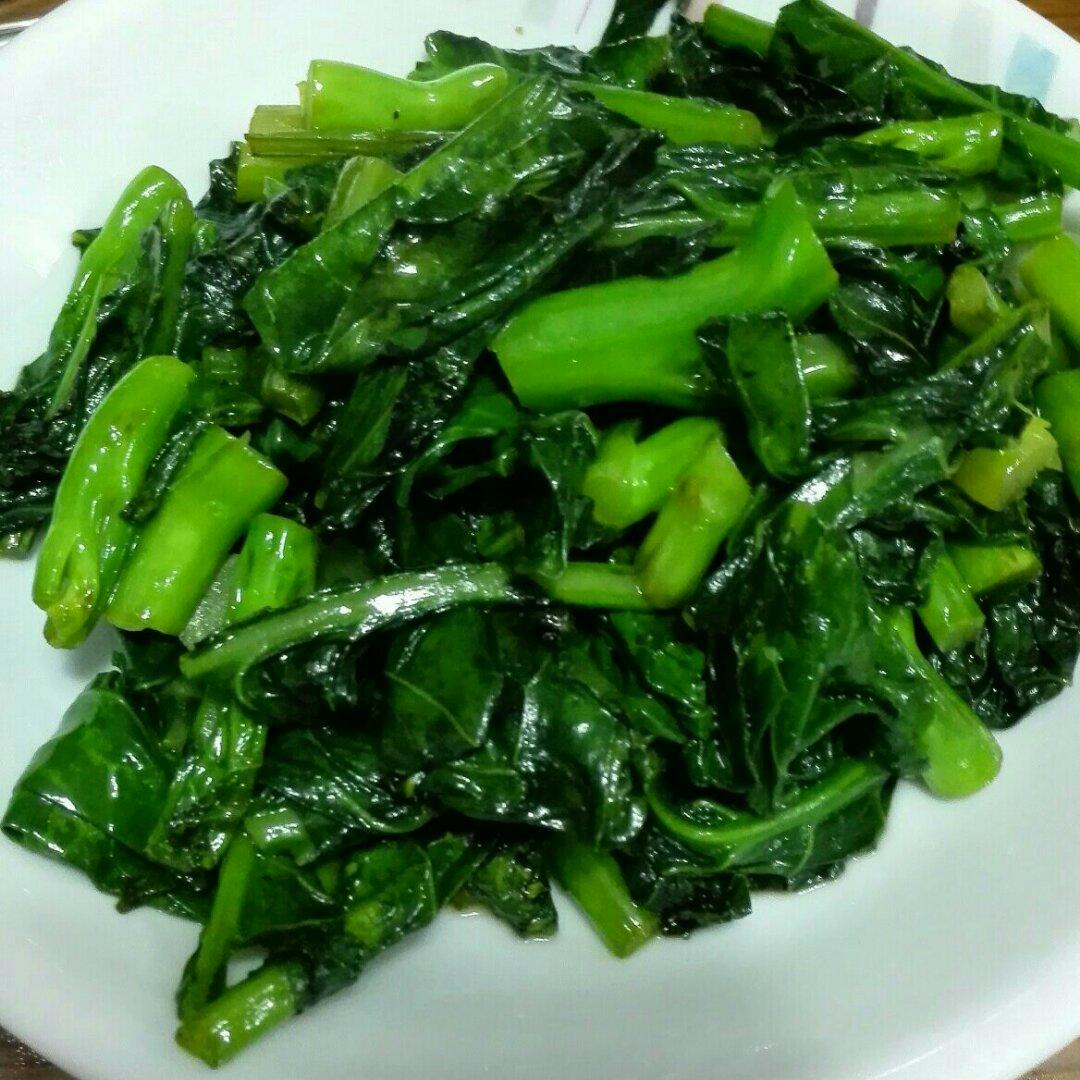 海风做的清炒芥蓝