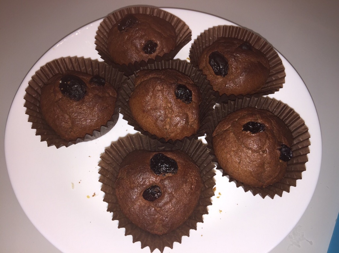 倍量巧克力的大满足--黑巧百利甜麦芬蛋糕