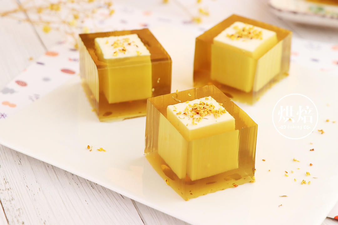 椰汁桂花糕