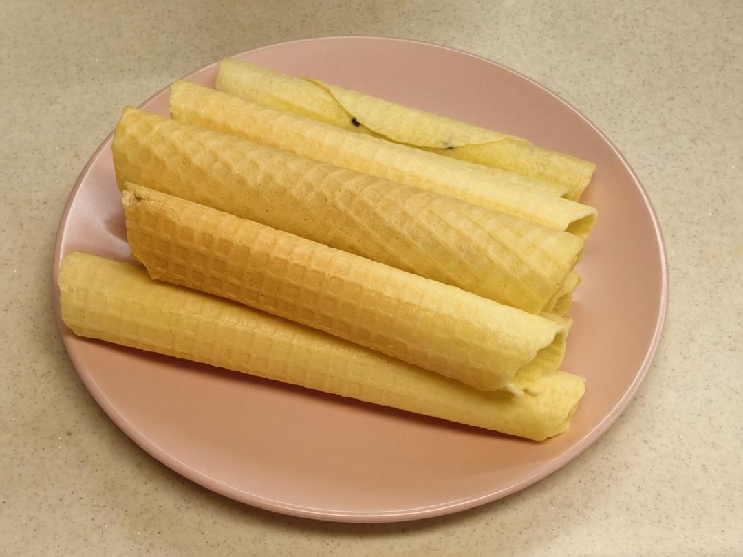 电饼铛自带的蛋卷配方