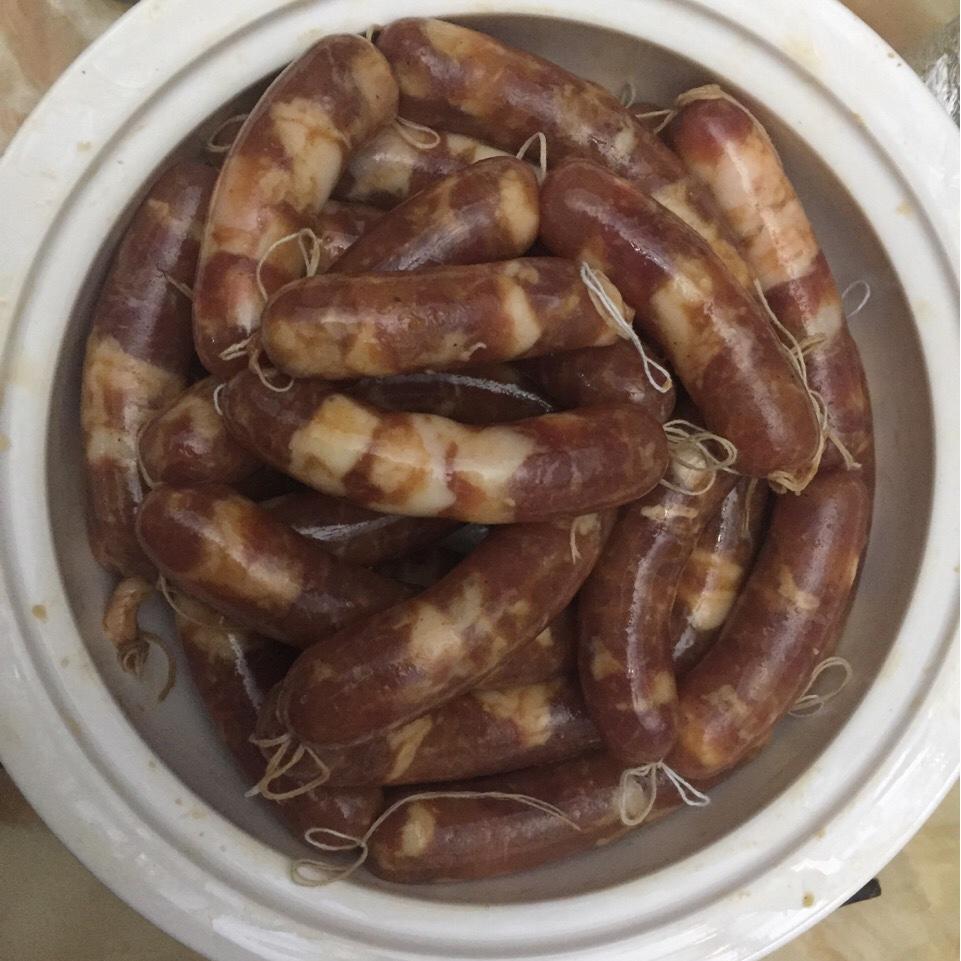 自制脆皮小香肠